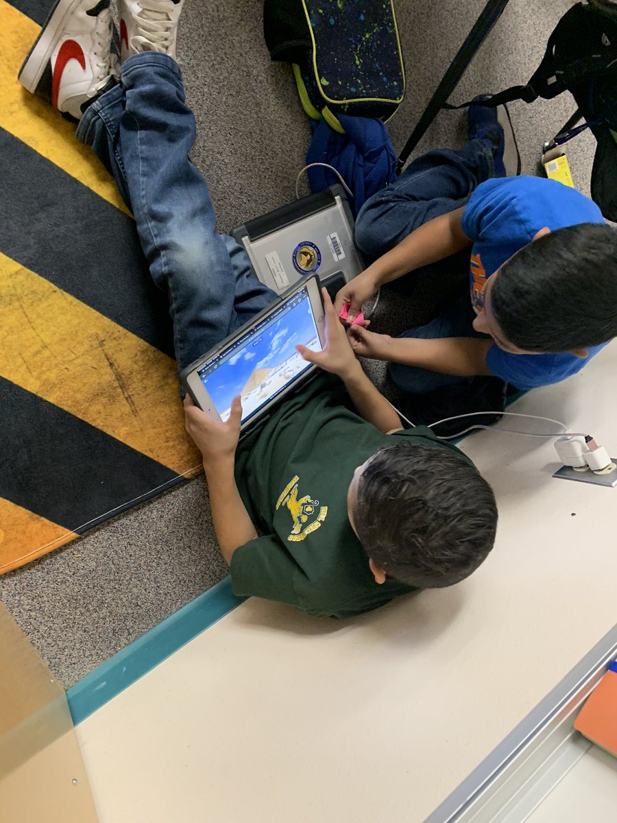 Mrs_SernaTX's tweet photo. We took a virtual field trip to Egypt during science. Students closely examined the types of rocks used to build the pyramid and were inspired to build their own. We love Nearpod! https://t.co/p5MKpccKNr