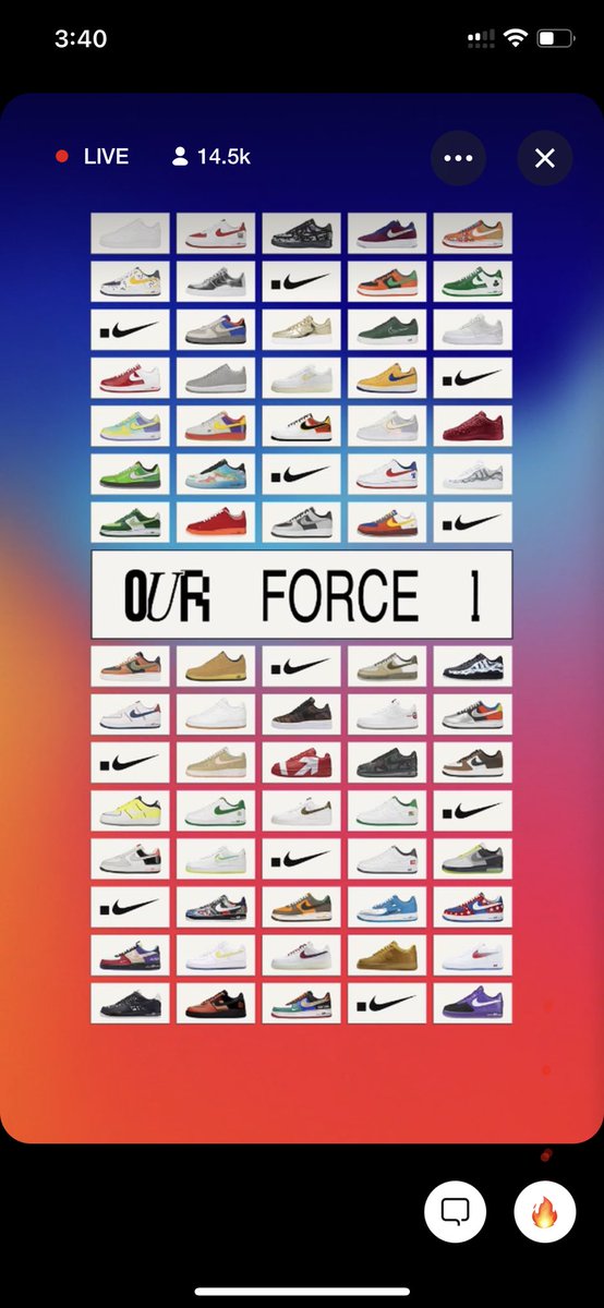 BobbyTreats_'s tweet photo. Things are heating up. Pictures from the first .Swoosh session on the SNKRS App. Great information on what’s to come. Here are two clips that they showed. What can you spot!? Shoutout to @jgao with the ID and @FELON for getting that screenshot! #nikevirtualstudios #RTFKT https://t.co/CHX0YjnBy4