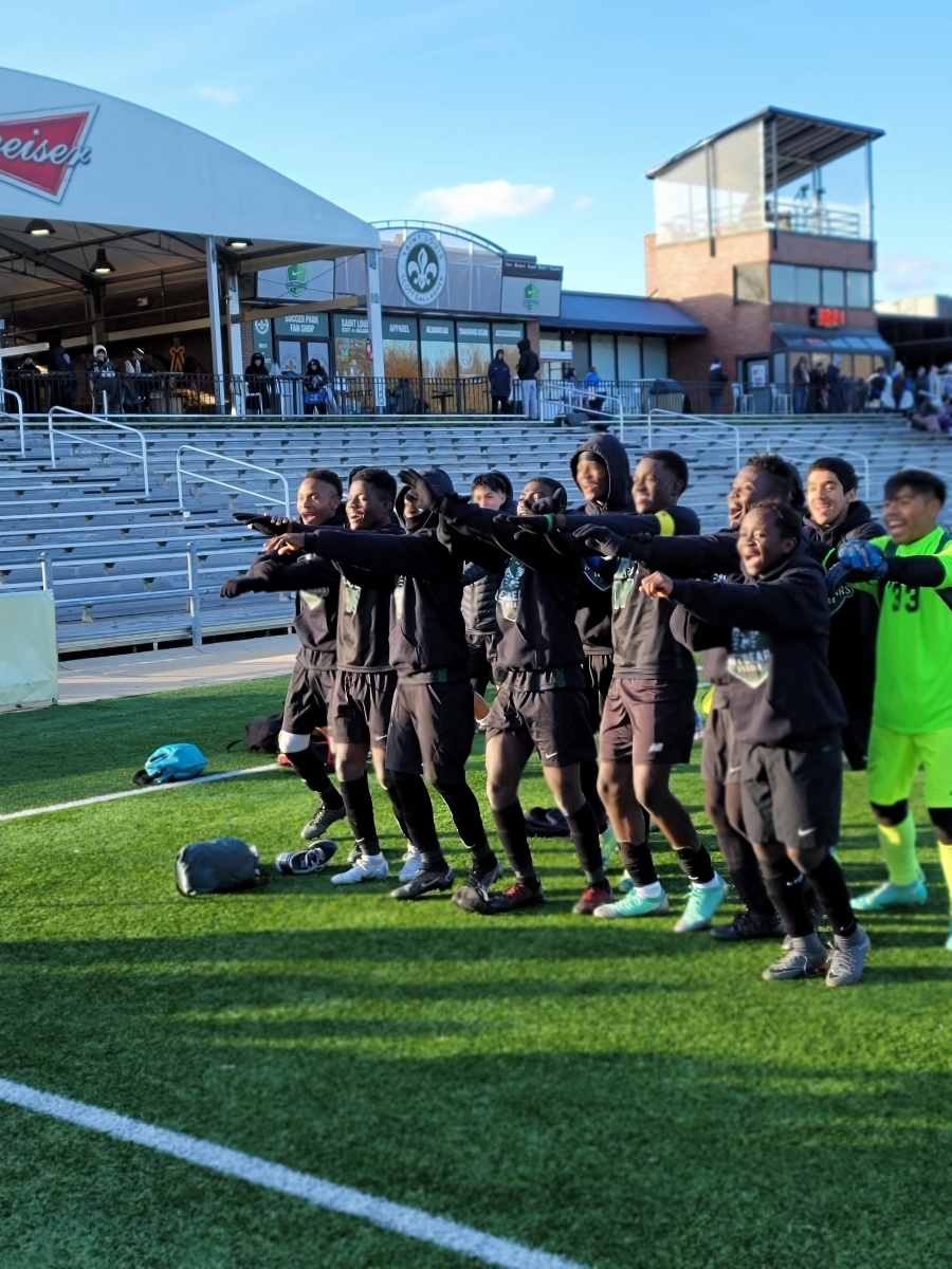 GAME. OVER. 2-0. THE BEARS ARE IN THE STATE CHAMPIONSHIP GAME! KEEP DANCING, BEARS!!