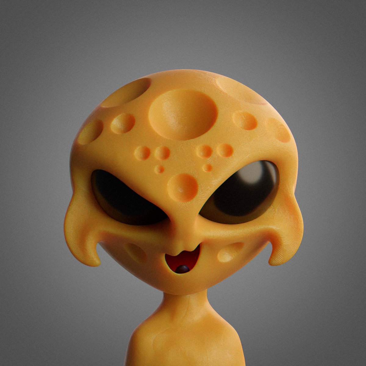 Stickyverse's tweet image. Our cheesy friend is excited for what is coming! 👀