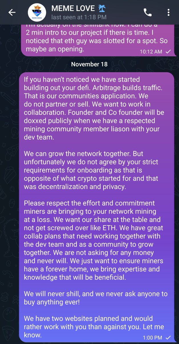 bullsvsbearsTG's tweet photo. #BEE has officially reached out to the Founder @Proof_Of_Memes #proofofmemes #pomparty #pom #pomg #defi $POM #cryptominers #cryptomining @BitsBeTrippin @SonOfATech https://t.co/B7wRKHuzbh