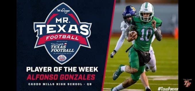 Congrats to <a href="/fonziqb/">Alfonso Gonzales</a> 🥳