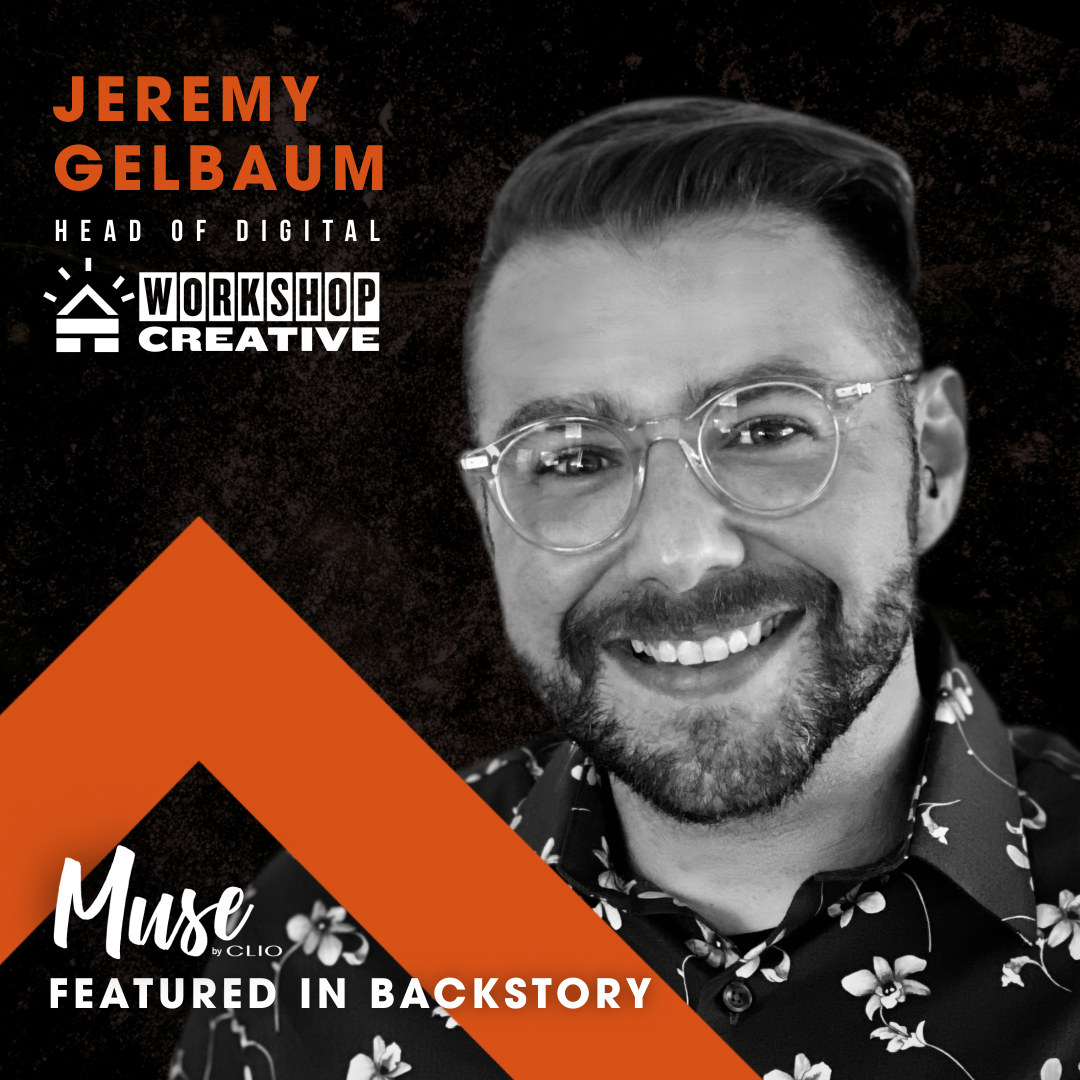 WRKSHPCRTV's tweet photo. Congratulations to the amazing, creative Jeremy Gelbaum @HeyJeremyG  (AKA Head of Digital &amp; Social) on being featured in today's Backstory by MusebyClio! We're so proud to call Jeremy a Workshopper and collaborate with him every day 🎉
Read here: https://t.co/WS4OMNkpJx https://t.co/nQ7D6CBfDi