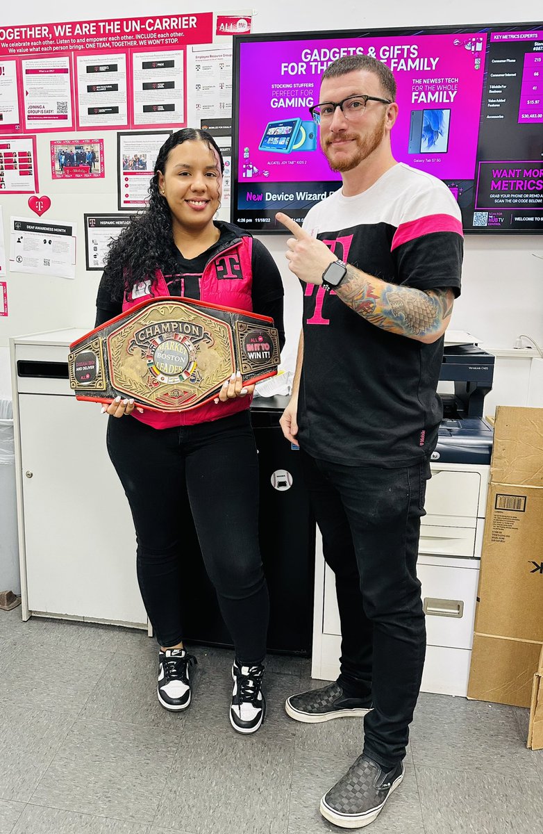 Shout out to Michelle!!! Number 1 in Lynn and number 14 in the entire country for October 💪🏻💪🏻