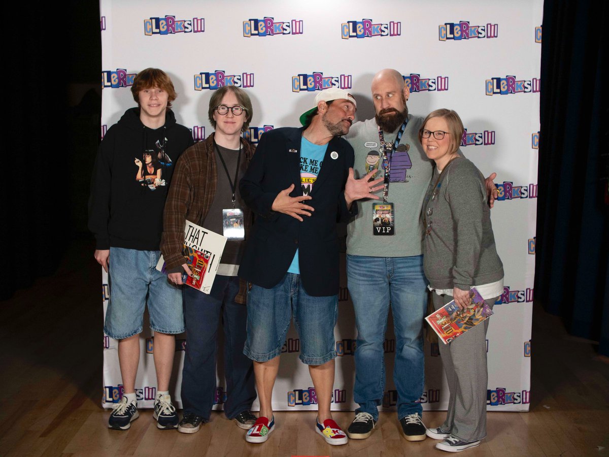 Matt_Westphalen's tweet image. Last weekend after over 11 years of trying @ThatKevinSmith finally came to Oklahoma &amp;amp; it was worth the wait! The crowd @TheAuditoriumOK was crazy loud! Oklahoma definitely showed their love for our fearless leader! Thank you to all those who helped make it happen!!! #KevinSmith