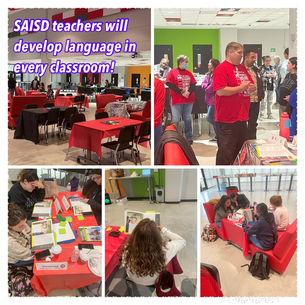 ⁦@SAISD⁩ committed to improving instruction in every classroom using #shelteredinstruction and #7steps! Strategies to reach MLS and engage all learners ⁦@Seidlitz_Ed⁩ ⁦@DRMLARA⁩ . Thank you ⁦@FoxTechh⁩ ⁦@SAISD_CI⁩ ⁦@LeadershipSAISD⁩