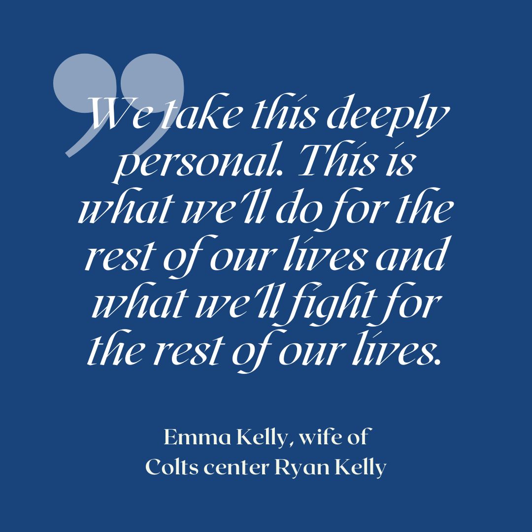 When tragedy struck for #Colts center Ryan Kelly and his wife, they responded by joining a movement.

<a href="/DanaBenbow/">Dana HunsingerBenbow</a> details the ordeal that led them to <a href="/CounttheKicksUS/">Count the Kicks</a>.   

bit.ly/3tDOBKA