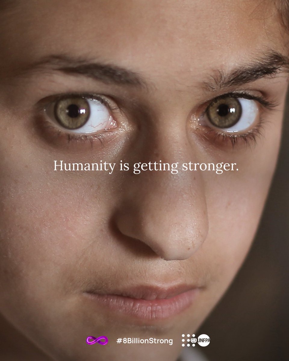 A world where we are #8BillionStrong means more possibilities to protect girls from child marriage.
 
Let <a href="/unfpa/">UNFPA</a> show what this milestone means for people and planet: unf.pa/8b
 
#EndChildMarriage #GlobalGoals