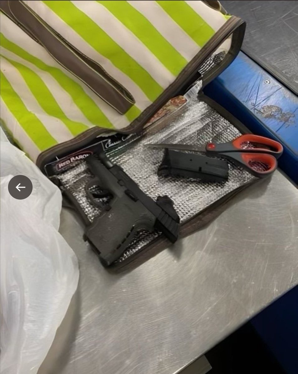 RobinR22779846's tweet photo. Some idiot tried to get a handgun on a flight at Fort Lauderdale International Airport, in a RAW CHICKEN! You can't make this shyte up! https://t.co/fASERAwyuz
