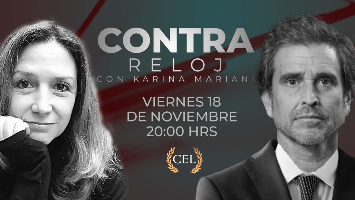 CEL_Chile's tweet image. Imperdible nuevo episodio ⚡
CONTRA RELOJ 

HOY  a las 20hrs  🇨🇱 🇦🇷 

@KarinaLMariani
y nuestros invitado  de la semana 
@NYGBertie
 👏👏
youtube.com/watch?v=bRchjl…