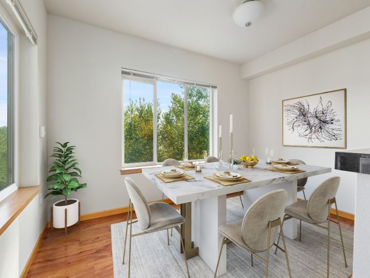 Game nights, parties, or a relaxing dinner alone; our dining rooms were made for it all!