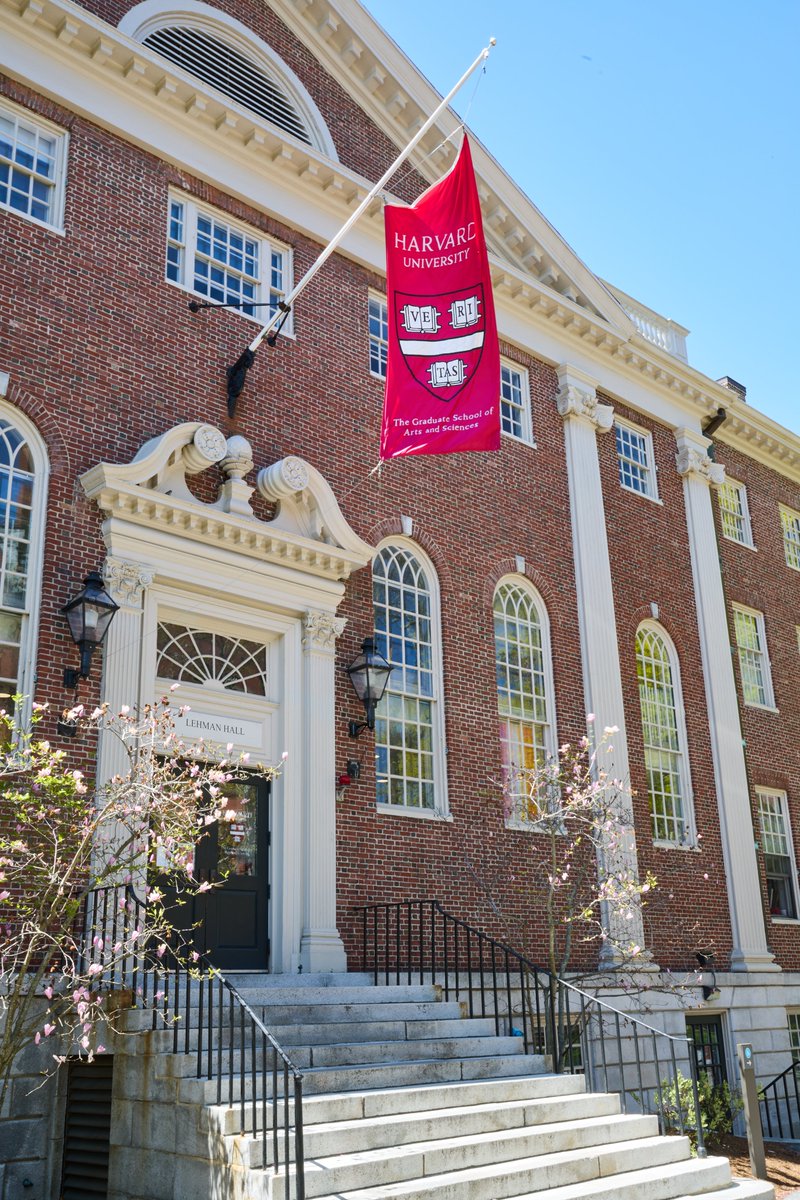 Harvard Griffin GSAS tweet media