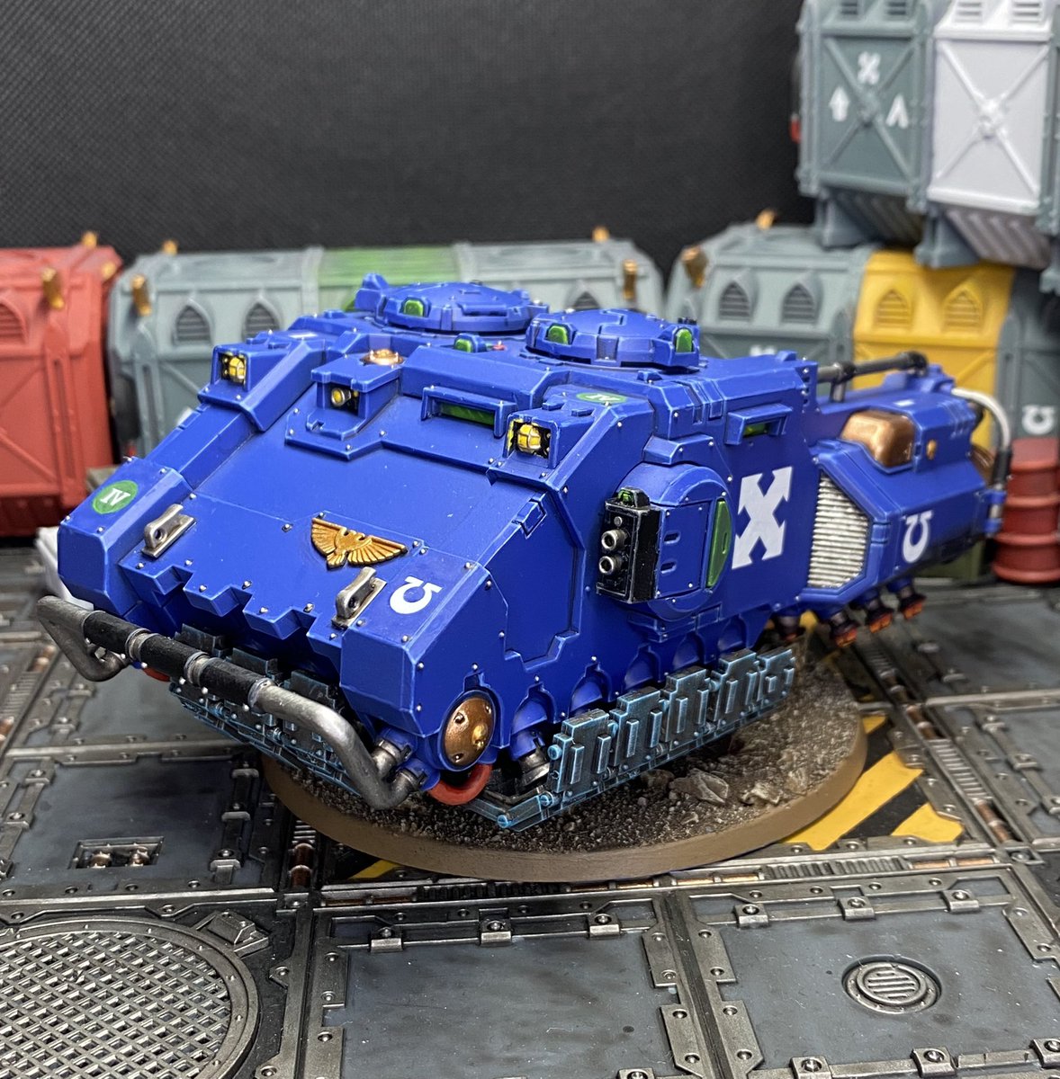 AlexFpaints's tweet photo. @WarComTeam Here is my work from the last month.
#ultramarines #warhammer40k https://t.co/7NyroBPrST