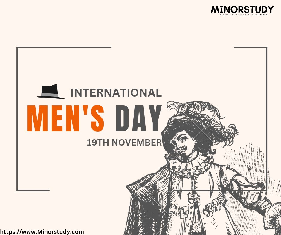 minorstudy's tweet photo. International Men's Day 2022 is observed on November 19 to celebrate the men in our lives and their contribution to society.
#Minorstudy #InternationalMensDay #MensDay #Smile #wonderfulnature #god #naturelove #ATrulyGlobalMinorstudy #initiative https://t.co/fPjwUy8pVO