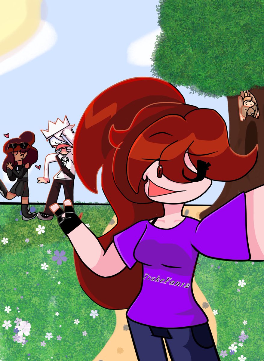 Nicksies_'s tweet photo. Request from @TrakeFan12 ! This took me a bit too long xD

#art #FanArt #request #fanart #trake #fnf #cocolena #tactie https://t.co/NhHNZq0WUA