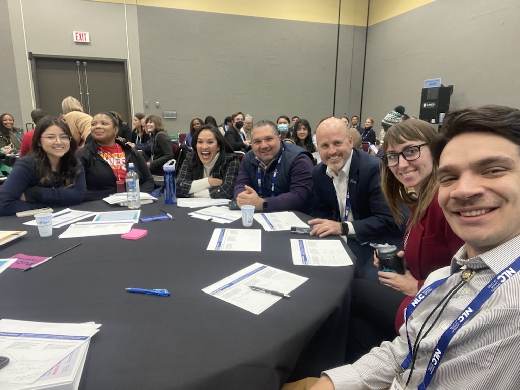 ProsperaUSA's tweet photo. Kicking off the 2022-2023 @NLCitySolutions CIE #cohort at the City Summit in Kansas City, MO #prosperausa #hispanicbusiness #NLC https://t.co/RFUYQQ1jnW