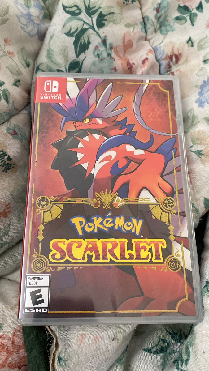 IT HAS ARRIVED #PokemonScarletViolet #PokemonScarlet #weedcatincoming