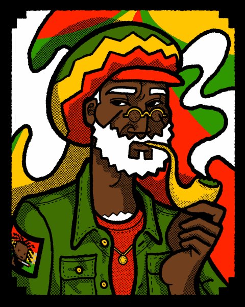 CR REMIXES GIVEWAY!
this is a 1/1 NFT by Pedro Pessanha 

To win this wicked artwork:
1 > have a cryptorastas
2 > follow <a href="/pessarara/">Pedro Pessanha</a> and <a href="/cryptorastas/">CryptoRastas</a> 
3 > retweet it
4 > tag 3 REAL frens

jah bless and good lucky!