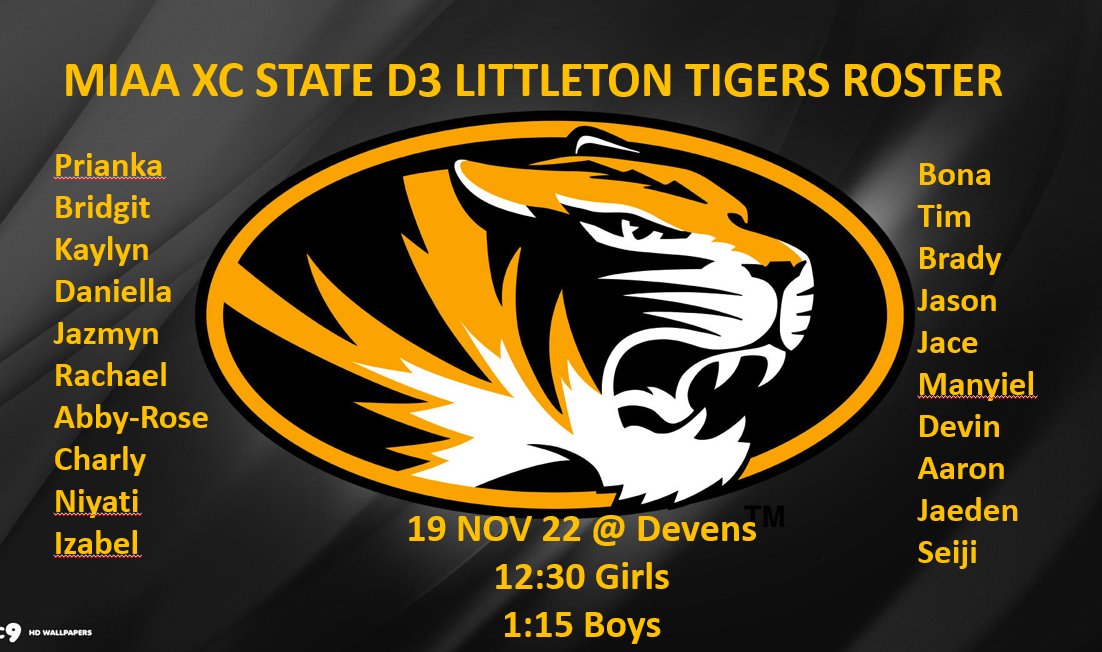 Let's go Tigers!