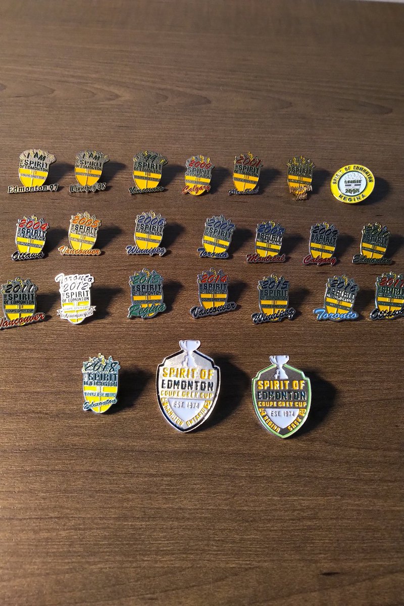 Bill Cunningham (@billycfl) on Twitter photo The pins are out... 24 years of <a href="/spiritofyeg/">Spirit of Edmonton</a> and counting!! <a href="/greycup/">The Grey Cup</a> see everyone tonight at Spirit of Edmonton! #GreyCup2022 <a href="/GreyCupFestival/">The Grey Cup Festival</a> The pins are out... 24 years of <a href="/spiritofyeg/">Spirit of Edmonton</a> and counting!! <a href="/greycup/">The Grey Cup</a> see everyone tonight at Spirit of Edmonton! #GreyCup2022 <a href="/GreyCupFestival/">The Grey Cup Festival</a>