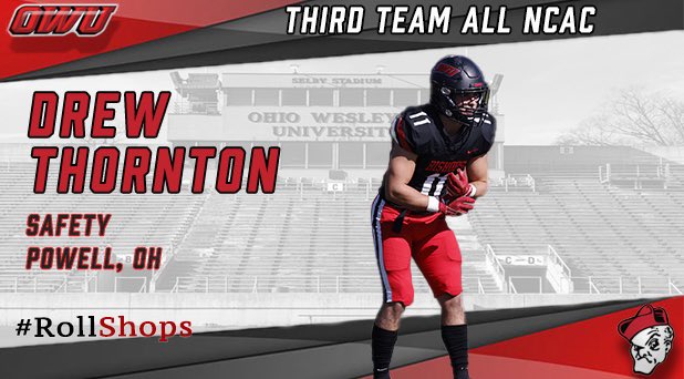 Through the night, we will be releasing our 2022 All Conference team. Starting Off with our 3rd Team 
All-NCAC Defensive Selections!
#RollShops