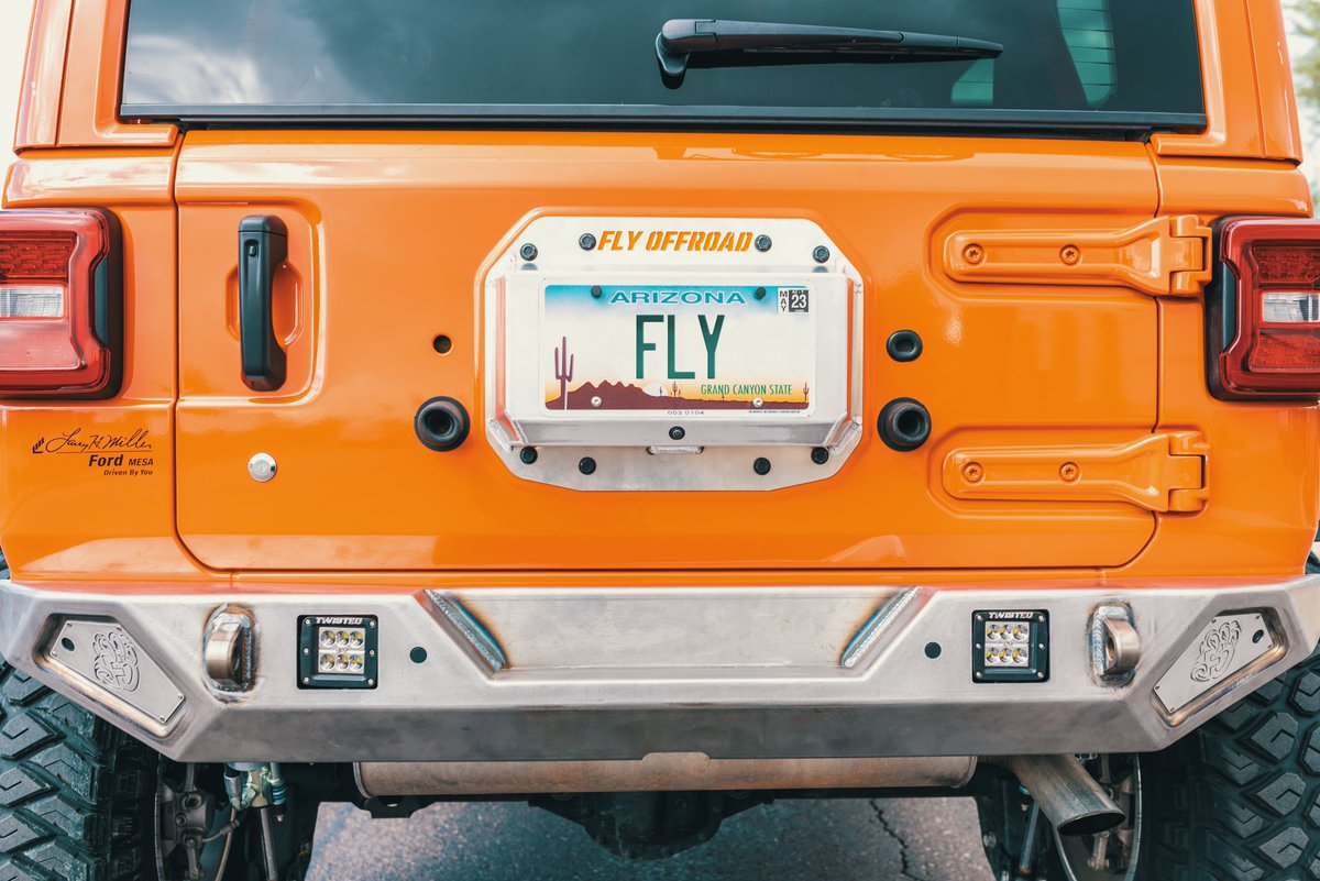 We'll show you ours if you show us yours ✌

Fly Offroad Jeep Bumpers have D-ring tabs and recessed cutouts for lights, both sold separately, and is made from the toughest CNC bent & formed, 3/16″ steel, which is then dimpled for added strength. 🇺🇸

#offroad #x #jeep #adventure