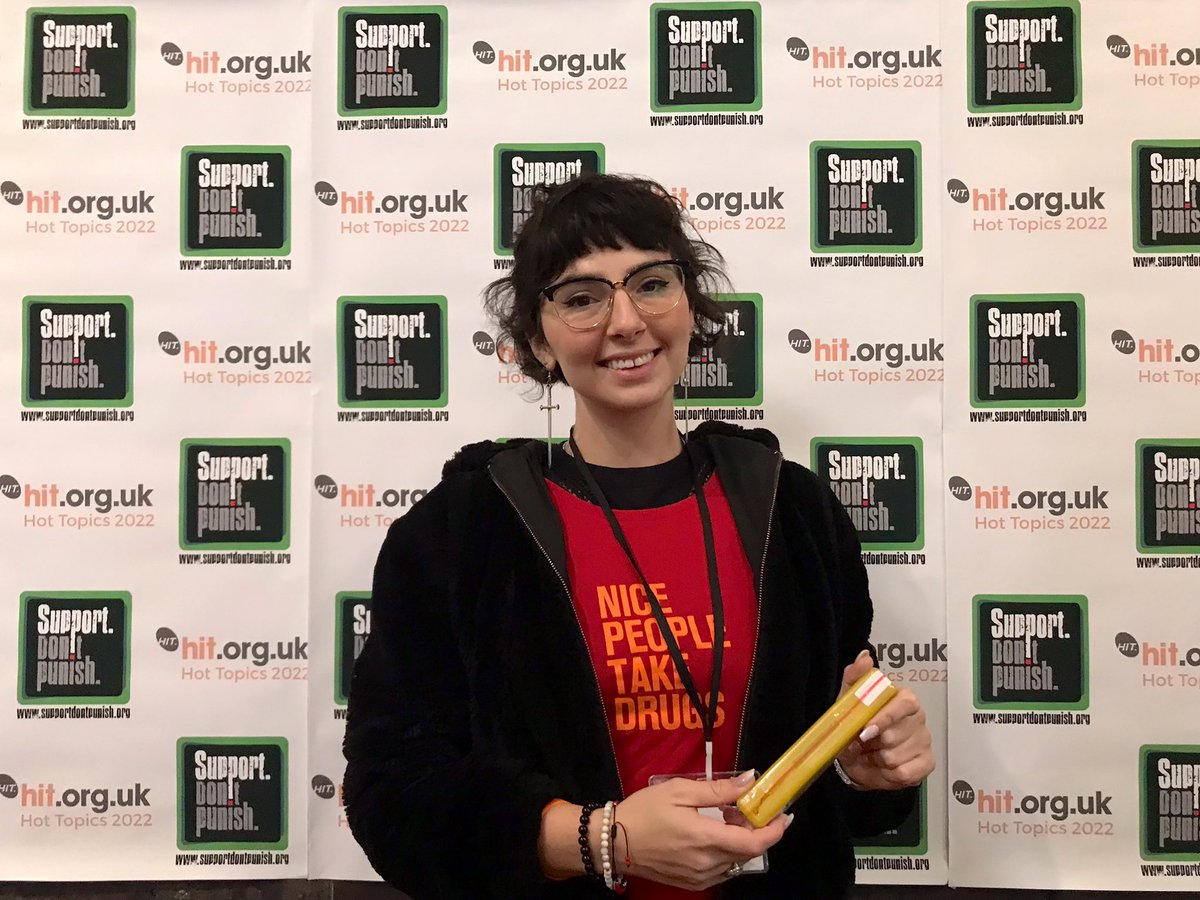 SDPcampaign's tweet photo. Exhilarating (&amp; emotional!) to be back at the #HitHotTopics Conference after 3 years!!! 

Big love for the UK #HarmReduction family &amp; especially those who visited the #SupportDontPunish #PhotoBooth 💚💚💚 https://t.co/wvQjGPRNIL