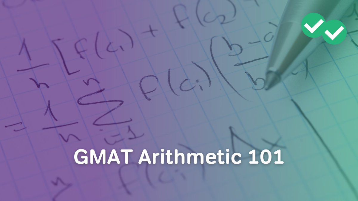 #GMAT arithmetic problems are rather straightforward. Read on to find out the specific arithmetic topics covered, tips for success, and practice problems!
bit.ly/3LV4Nzi