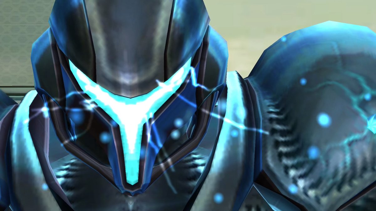 MetroidLogbook's tweet photo. Dark Samus is the Metroid Prime that Samus encountered on planet Tallon IV. It stole Samus' Power Suit and wears it itself, fusing Samus' genetic material with its own. Now Dark Samus, she hunts for Phazon and encounters Samus frequently, ultimately meeting her demise.

#Metroid https://t.co/9PgPv4Yd7K