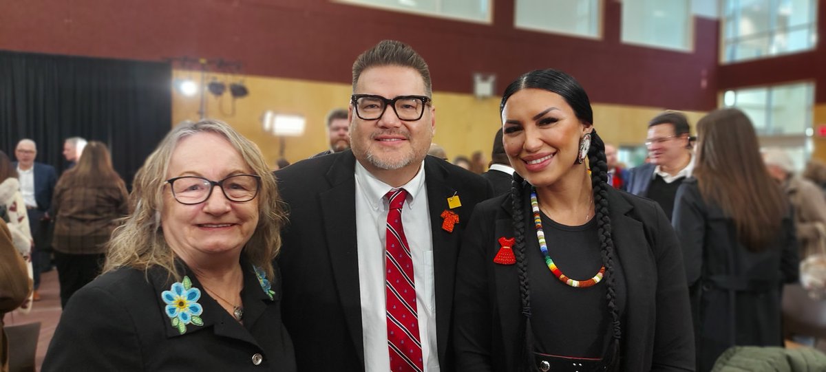President Lissa Dawn Smith was honoured to attend the swearing-in ceremony for Premier @Dave_Eby held at the @musqueam Community Centre.