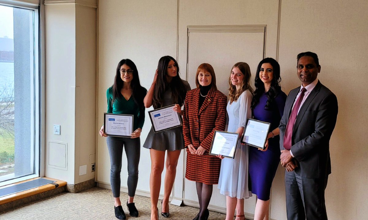 So inspiring to be in a room full of people celebrating the amazing 4 Athena Scholarship recipients. We are confident that these young ladies will do wonderful things in their life and inspire many more young women to achieve their full potential.
<a href="/AthenaFund/">AthenaWindsor</a> <a href="/WERCofC/">Windsor Essex Chamber of Commerce</a>