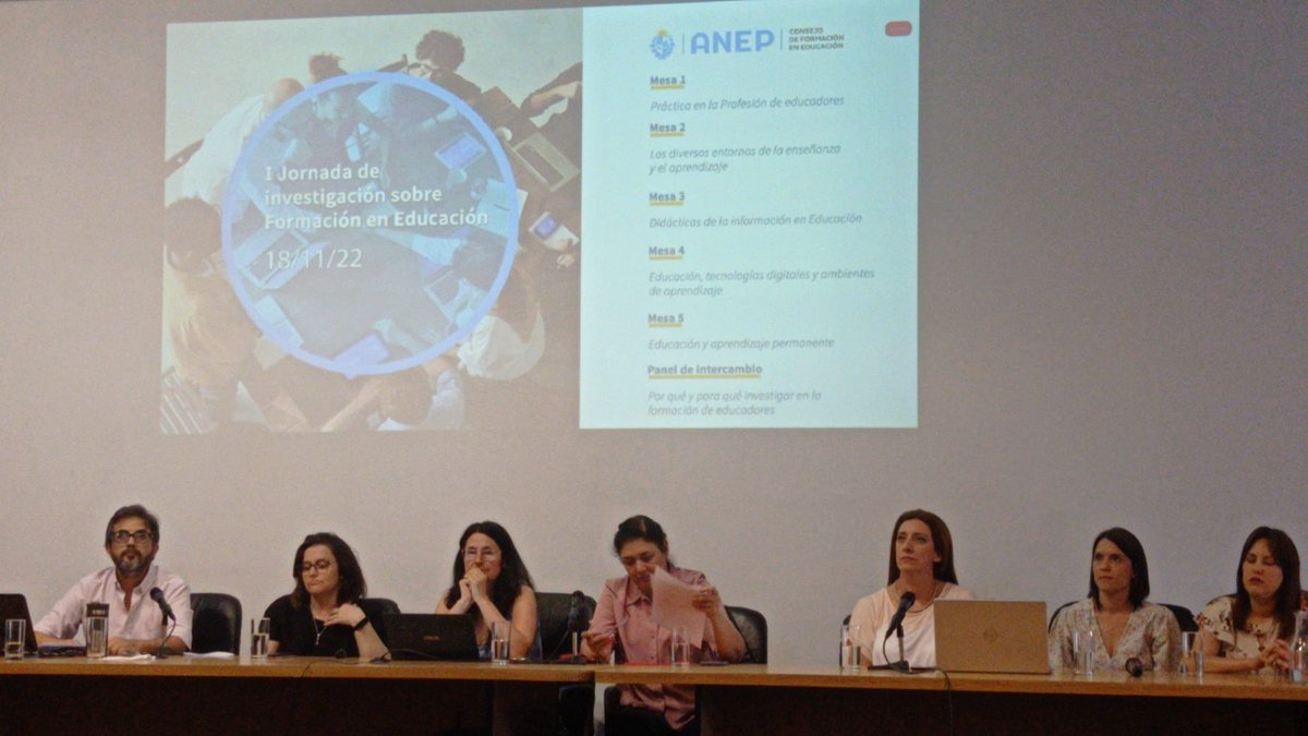 Rudyard_Pereyra's tweet photo. Jornadas de  investigación del CFE. Diversidad de  disciplinas, ponencias y miradas para seguir discutiendo y aprendiendo. @cfe_anep https://t.co/bmnSt4wyFq