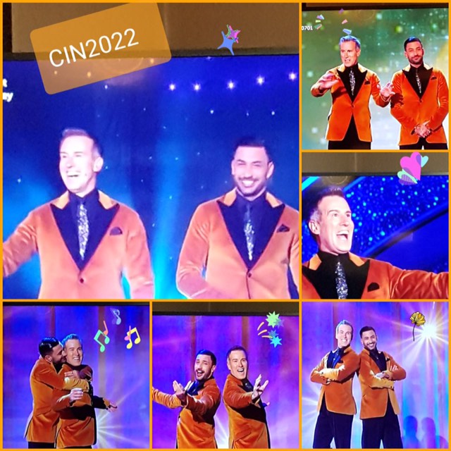 Loved seeing your fab-u-lous self @TheAntonDuBeke and the a-ma-zing @pernicegiovann1 on CIN 2022,such a fab-u-lous routine and song 🙂 xx #ChildrenInNeed2022 #AntonandGiovanni