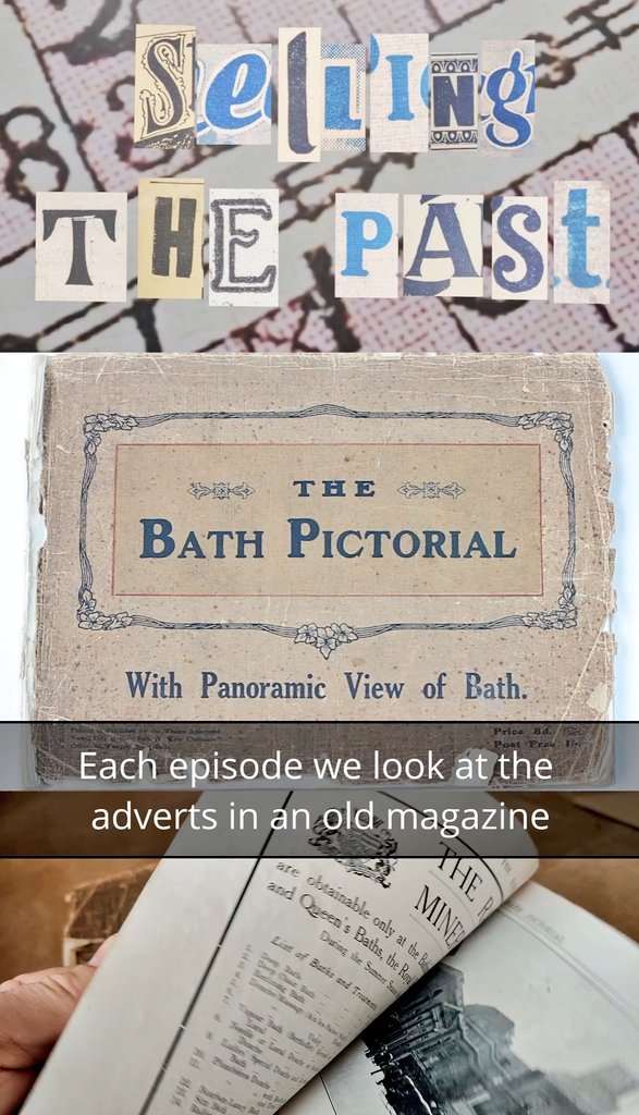 A new series looking into adverts from the past, and the stories they tell. Selling the Past. On YouTube at youtube.com/channel/UCPKZE…