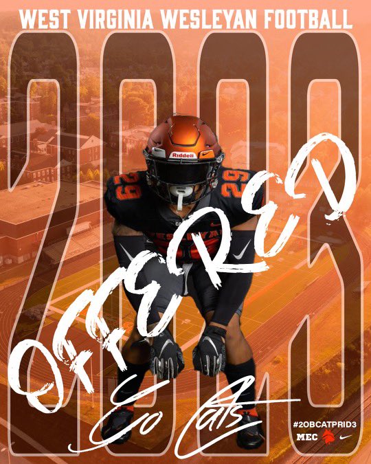 After a great conversation with @CoachMaloneyWVW , I am blessed to announce I’ve received my 6th offer from West Virginia Wesleyan University!! 🧡 @thecoachsutton @CoachKaz352 @DunnellonFTBL @OcalaPreps @WVWCFB