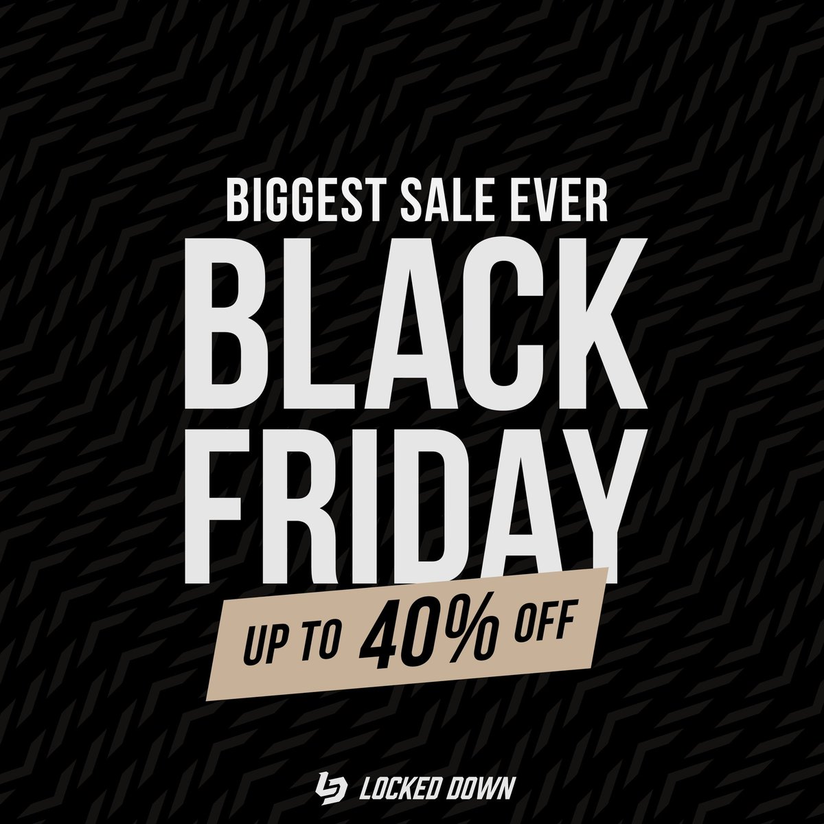 Up to 40% OFF!!
This is not the time panic but we are only a few days away from the biggest sale of the year 🚨

#lockeddown