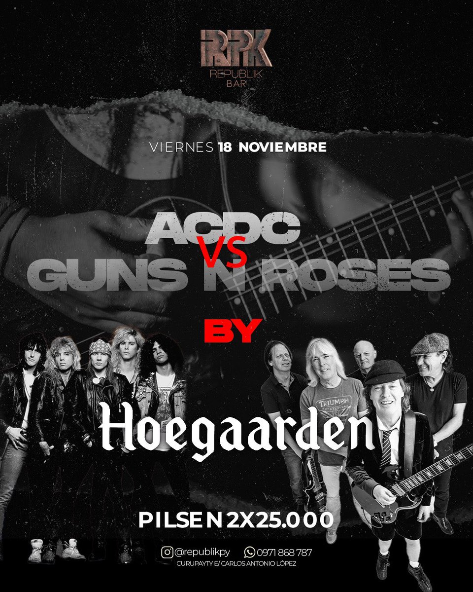 Holaaaaaa!
Viernes de Rock en la Industria 🔥🔥🔥