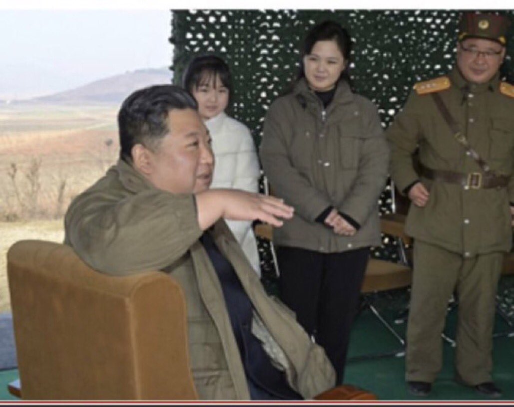 Read more about the article JUST IN  North Korea reportedly published photos of Kim Jong Un’s daughter for t