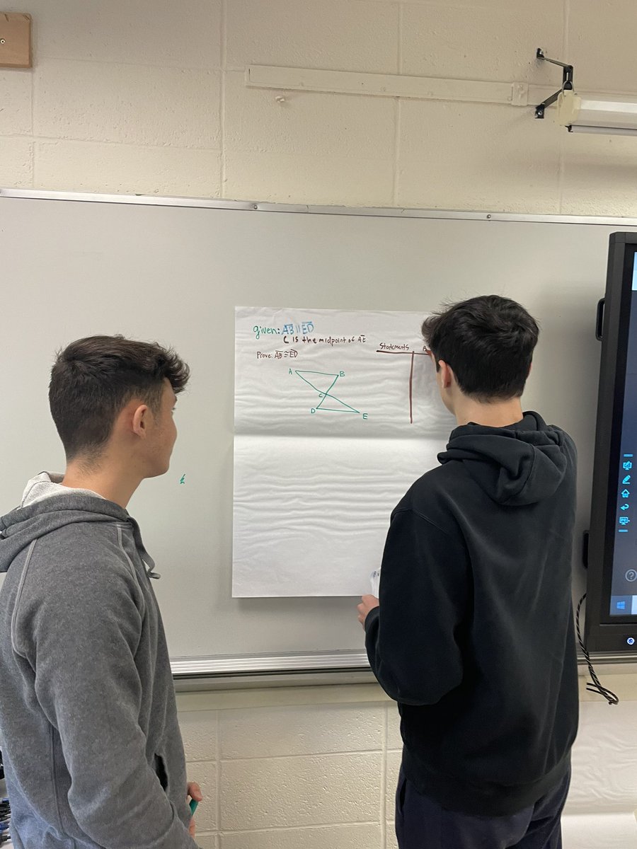 “Proof” that Geometry is fun! 📐<a href="/EWSDMath/">Robert Teseo, Ed.D.</a> #EWlearns