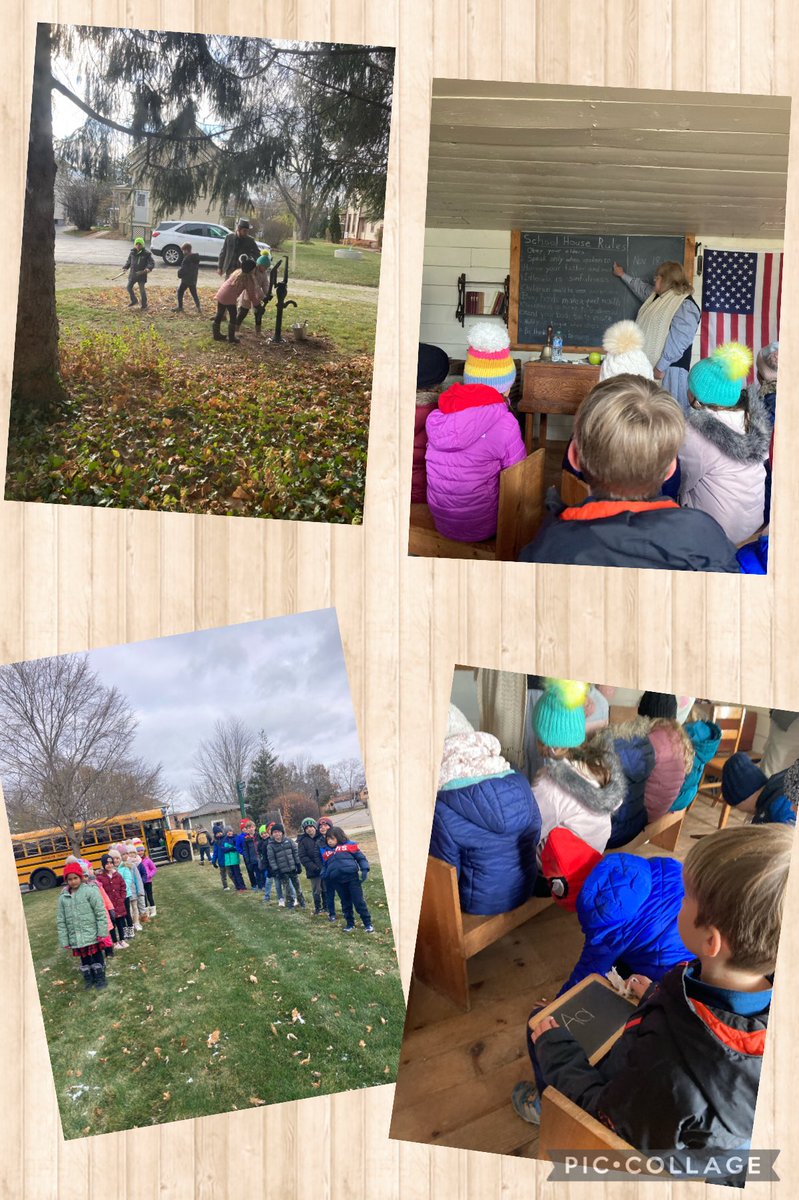 MrsDalbecsClass's tweet photo. Second graders visited the Barrington One Room Schoolhouse today to experience what school was like long ago. ⁦@Lines220⁩ ⁦@Lines_Principal⁩ https://t.co/SfeXXRtO8t