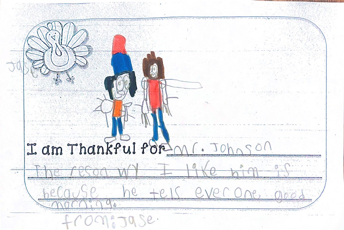 What a great start to the Thanksgiving Holiday. Miss. Ross’ class gave me some awesome cards today! I’m thankful for them. These notes mean more than you know! <a href="/StemleyRoad/">Stemley Road Elementary School</a> <a href="/MsRoss2ndGrade/">Ms. Ross</a>
