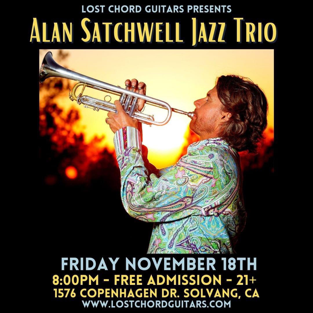 Tonight! Live jazz music in Solvang with Alan Satchwell