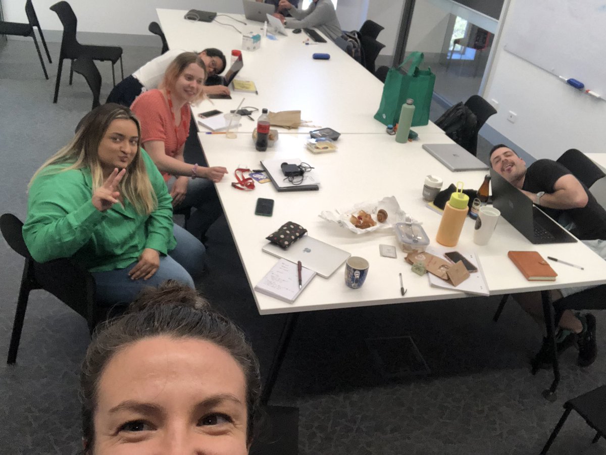chellebalez's tweet photo. It’s been a hot minute since I’ve presented at a conference thanks to 🦠 so it was great practicing our talks together for @ProteostasisAU next week. Excited to share our science 🔬@EmmaJProctor @Dzung_doha @NickMarzano_ @DrNickGeraghty @BellaAnnLambert @TomWalker281 https://t.co/Phqndl6dgs