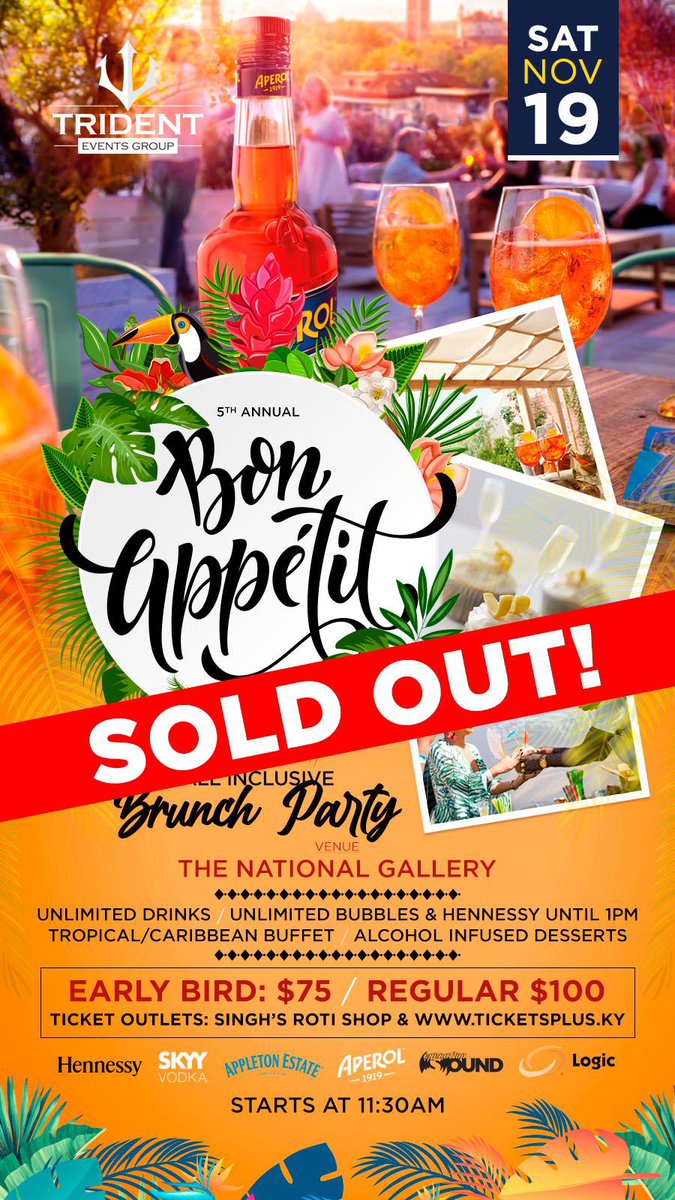 tridenteventsky's tweet photo. Sold Out! See you tomorrow. #BonAppetit #TridentEvents https://t.co/dGGQcJ1Du3