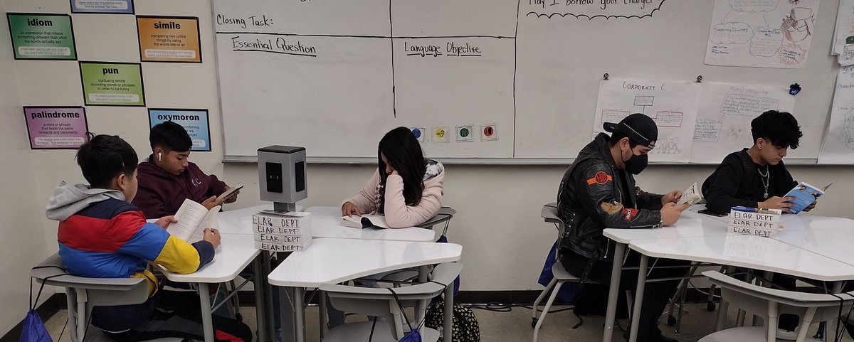 Bowie High School Library tweet media