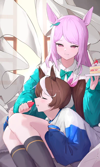 だらだら休日  #ウマ娘 