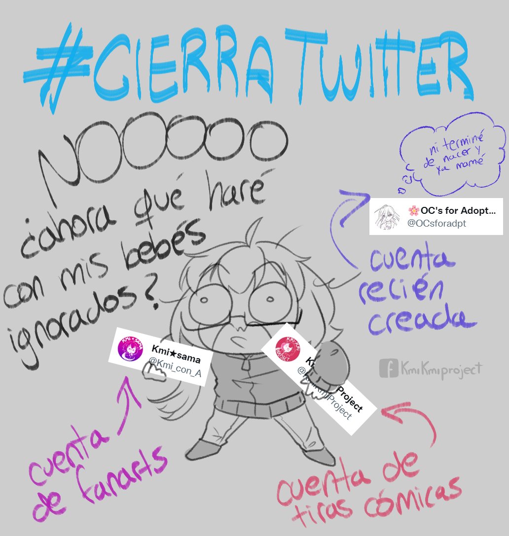 KmiKmiProject's tweet photo. Va a cerrar esta madre y yo ni terminé de subir aquí todas las tiras de FB :/

Y se suponía que este era el plan B por si algo le pasaba a la página de FB 🤡

#CierraTwitter #RIPTwitter https://t.co/Llbroc8bXf
