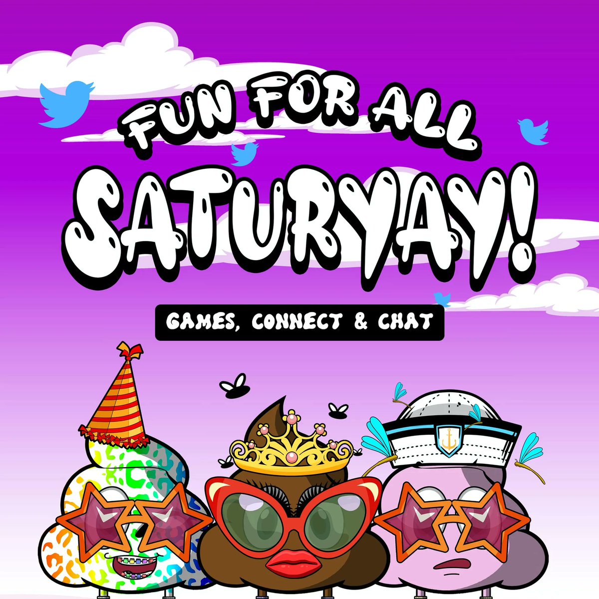 DorciLyn's tweet photo. Who's Joining Us Tomorrow Night For FUN FOR ALL SATURYAY?!!
It's Been A Crazy Couple Of Weeks In The Web3 Space So Let's Let Loose (๐ฉ pun intended) And Have Some Fun & Games
Saturday 6pm EST https://t.co/5cyyd37gqz
#Pixiepoopsie #weekendvibes #web3community #twitterspaces https://t.co/DDy8RjJZmQ