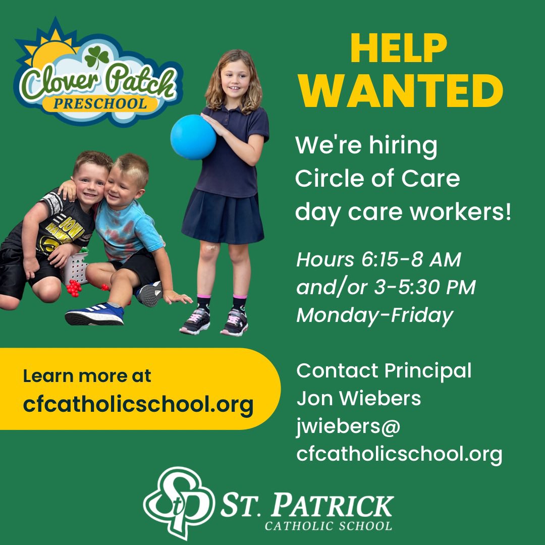 cfcatholic's tweet photo. We’re hiring! https://t.co/1ywwW6LDzv
