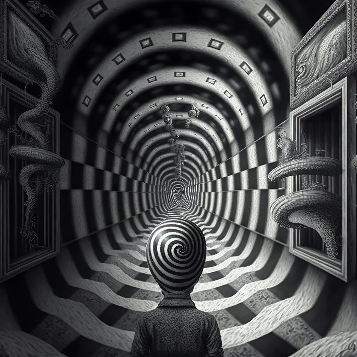 Early Morning Explorations

'Paranoia' - EME #3
3/5
3 #tez 

#surreal #aiart
